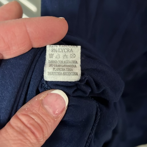 Super cute Red and Blue dress! Size S/M? - Picture 6 of 6